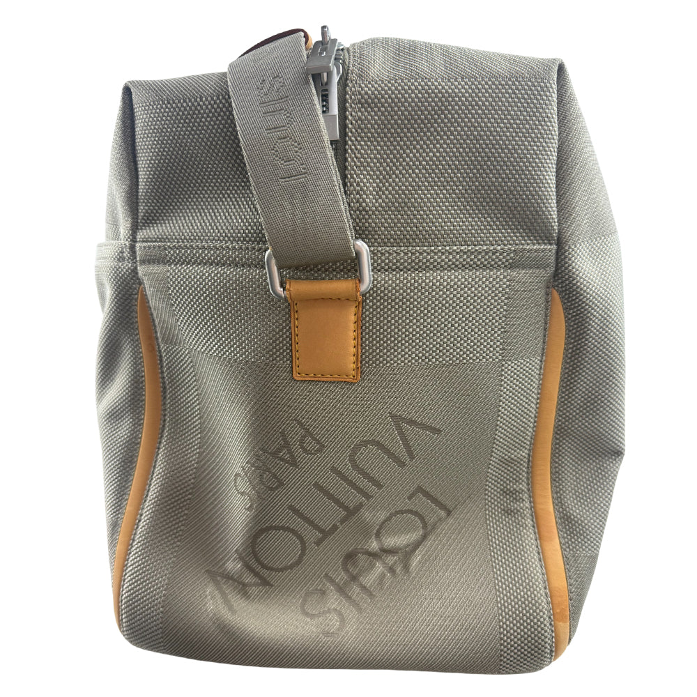 LOUIS VUITTON Grey Geant Large 55 Duffle Bag LHQ1322