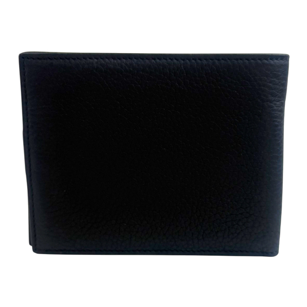 GUCCI Black Leather Bifold Wallet With Box LHQ1327