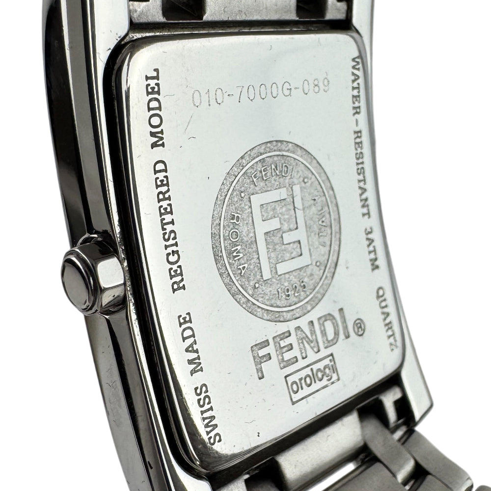 FENDI Mens Silver Watch 7000G LHQ1330