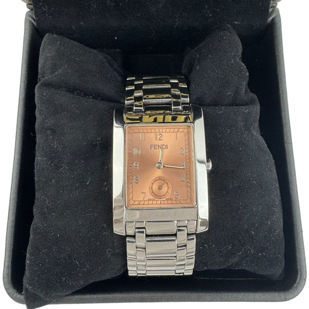FENDI Mens Silver Watch 7000G LHQ1330