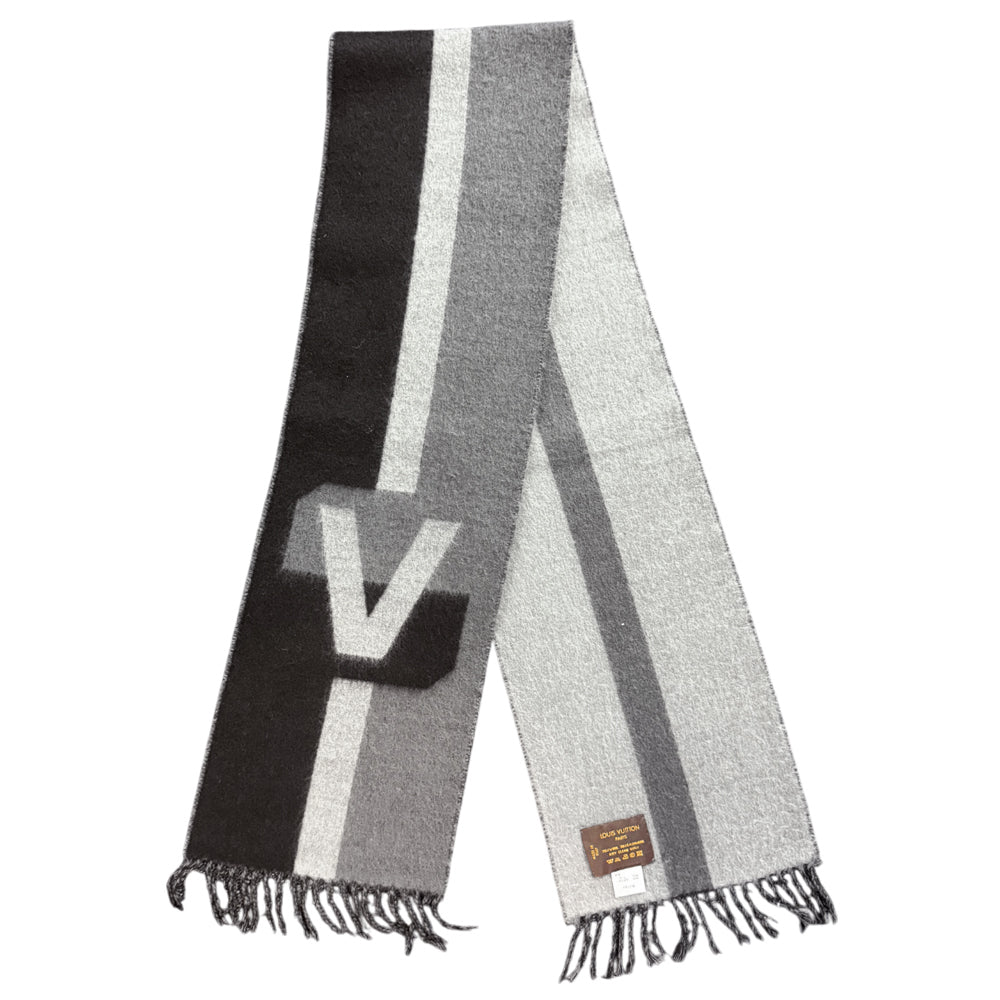 LOUIS VUITTON Cashmere & Wool Scarf LHQ1338