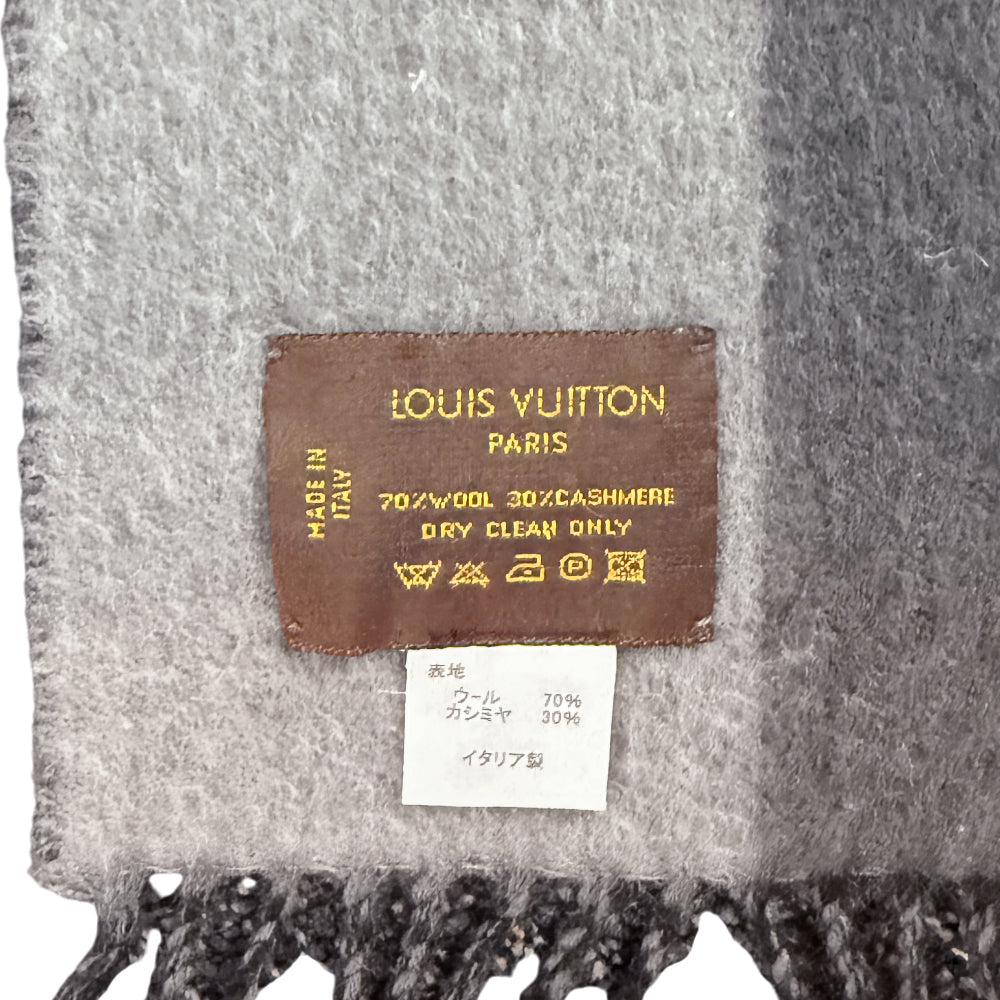 LOUIS VUITTON Cashmere & Wool Scarf LHQ1338