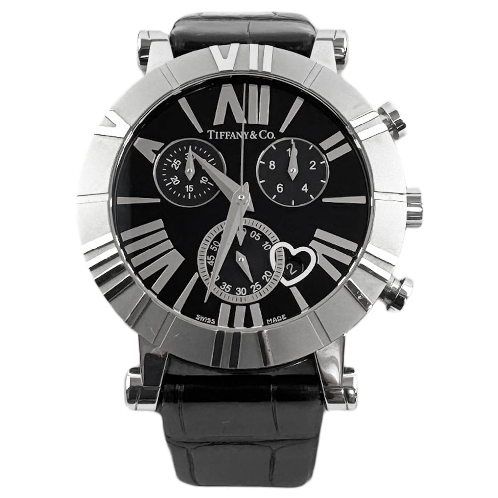 TIFFANY & CO Atlas Chronograph Watch LHQ1342