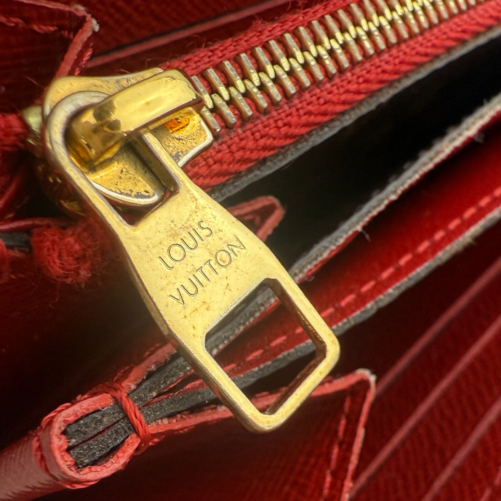LOUIS VUITTON Monogram Retiro Cerise Zippy Long Purse LHQ1349