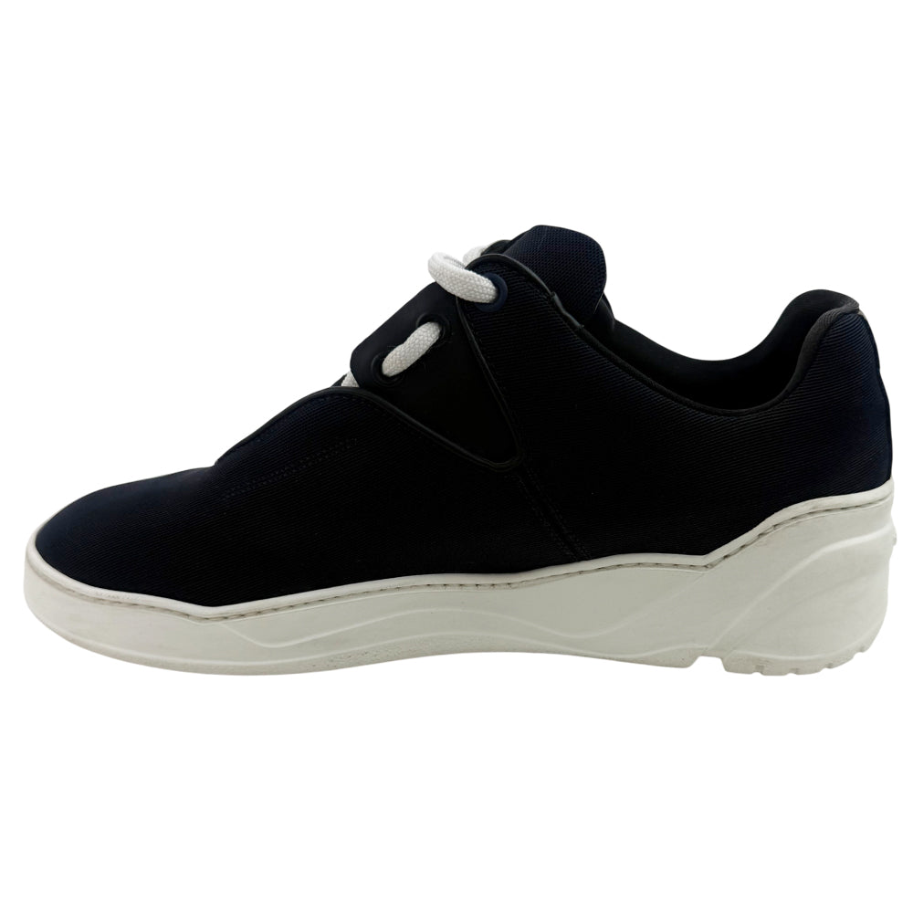 CHRISTIAN DIOR B17 Navy Canvas Trainers Size 6 LHQ1367