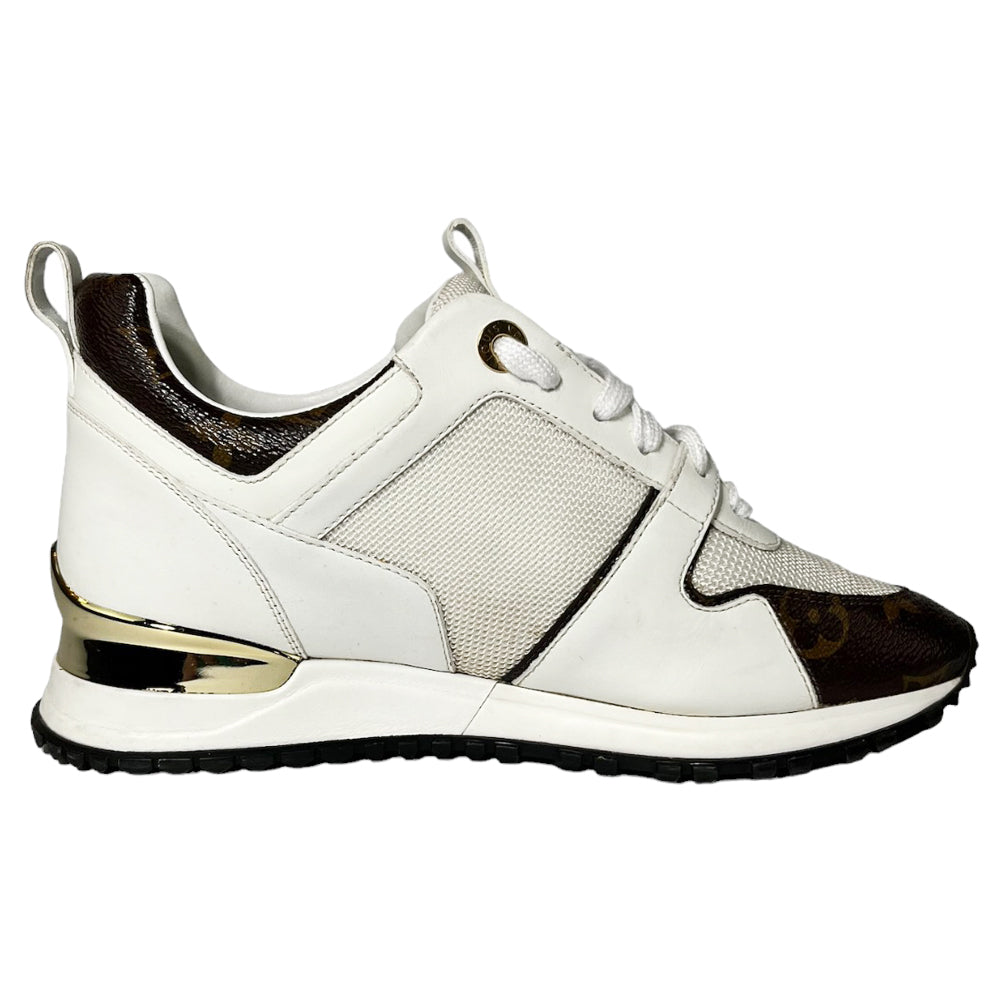 LOUIS VUITTON Blanco Run Away Zapatillas Mujer Tallas disponibles: 2.5 UK LHQ137