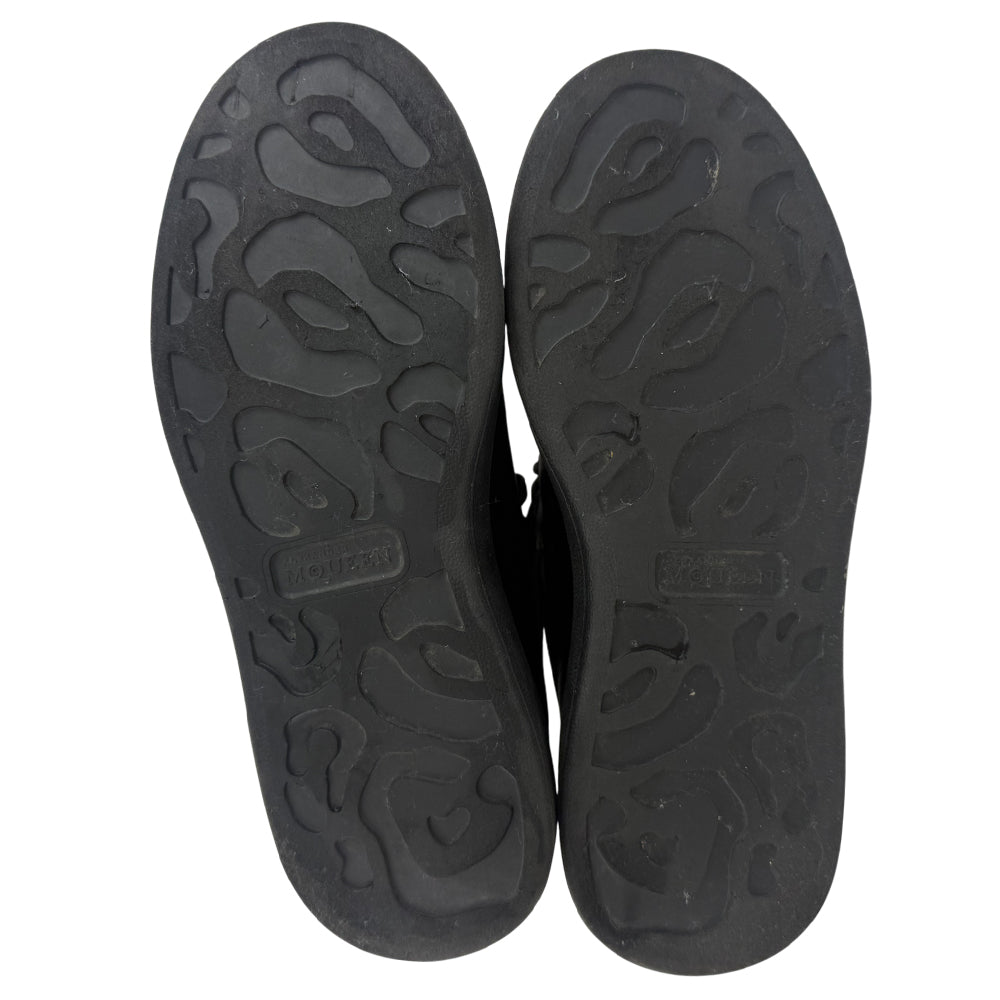 ALEXANDER MCQUEEN Black Trainers Size 39 6 LHQ1374