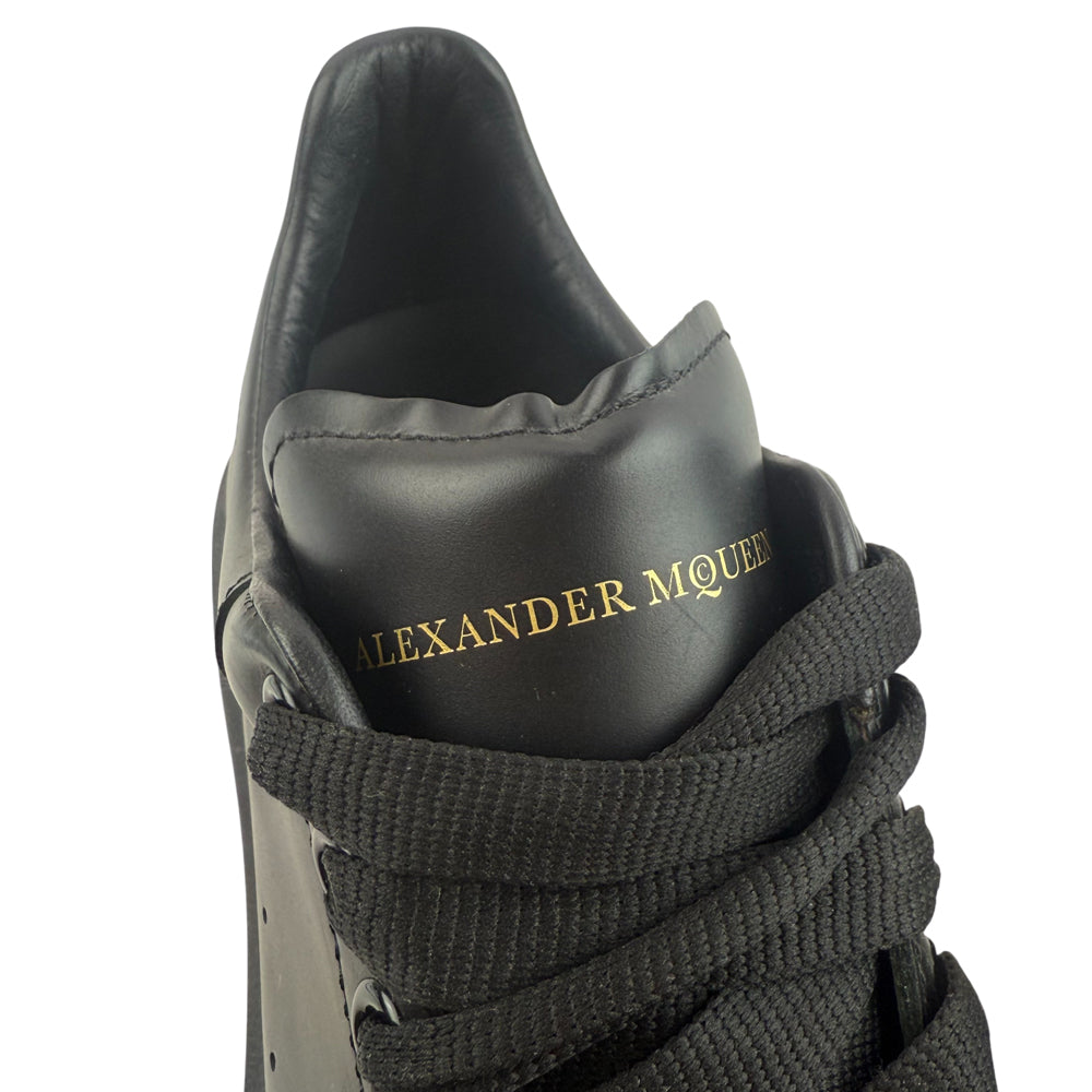 ALEXANDER MCQUEEN Black Trainers Size 39 6 LHQ1374