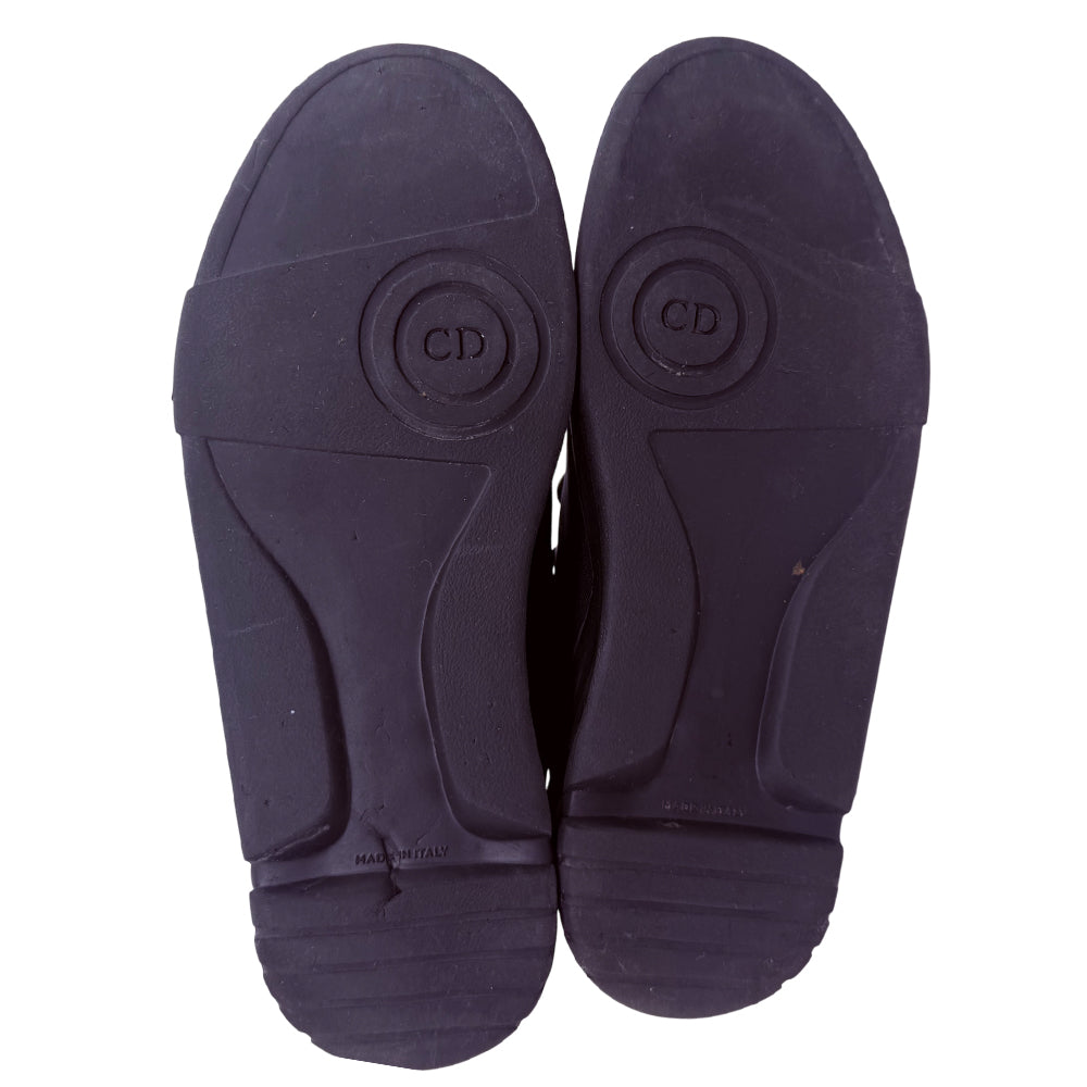 CHRISTIAN DIOR Black B17 Trainers Size 39 6 LHQ1377
