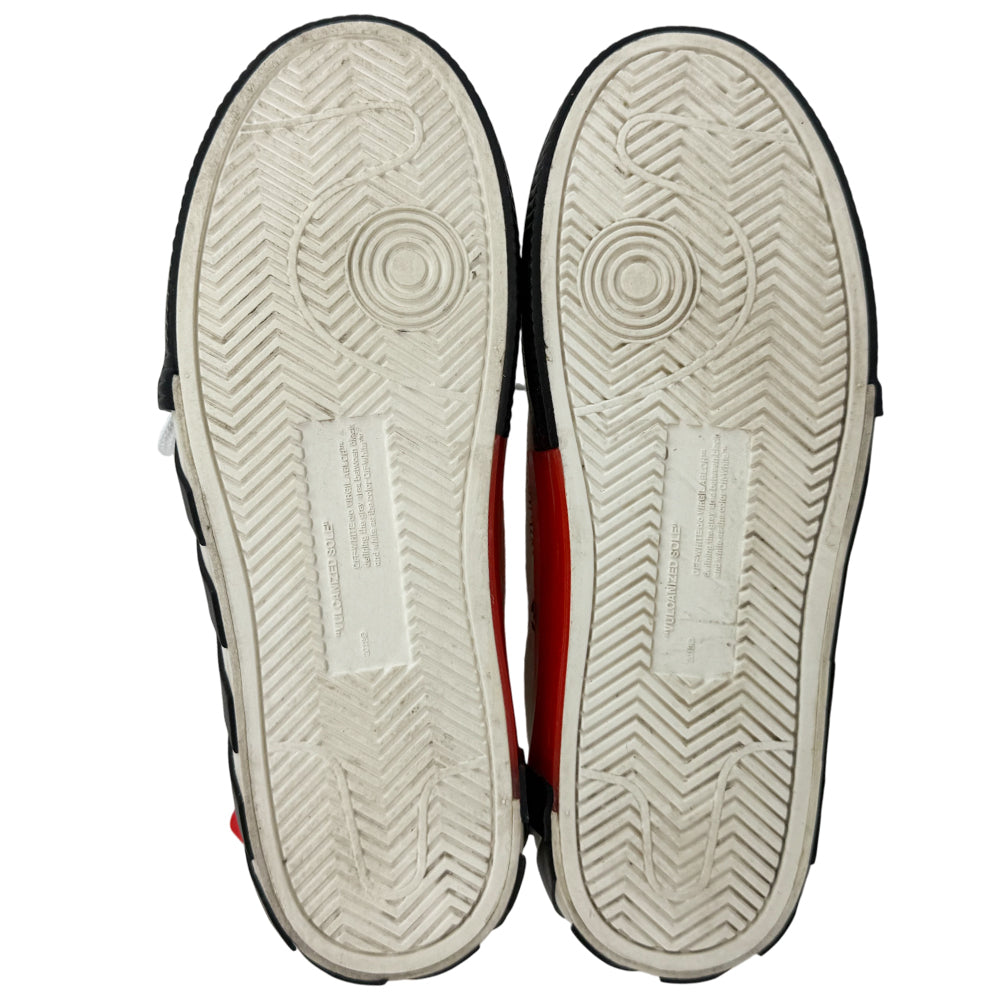 OFF WHITE Cream & Black Arrow Trainers Size 38 5 LHQ1379