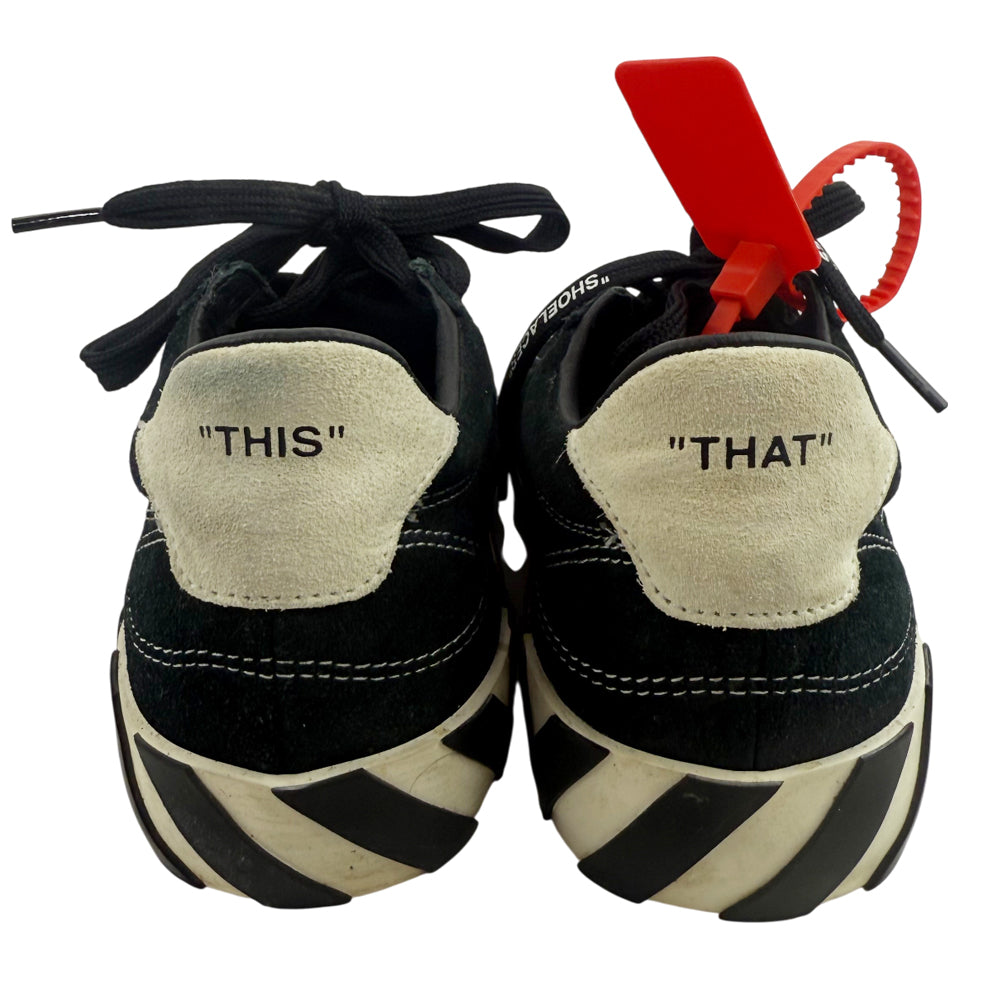 OFF WHITE Black & White Arrow Trainers Size 38 5 LHQ1381