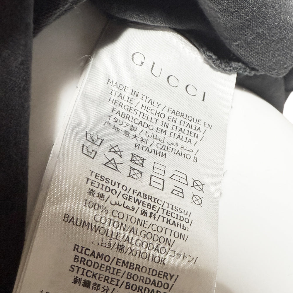 GUCCI Band Black T-Shirt Size M LHQ1385
