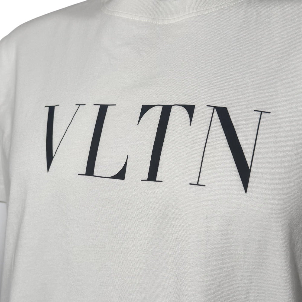 VALENTINO VLTN White T-Shirt Size S LHQ1386