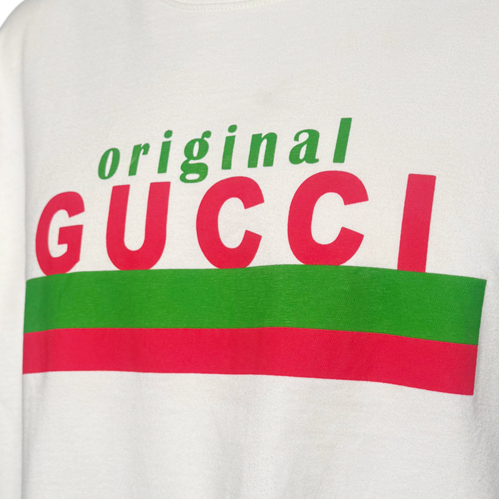 GUCCI Originals White T-Shirt Size M LHQ1387