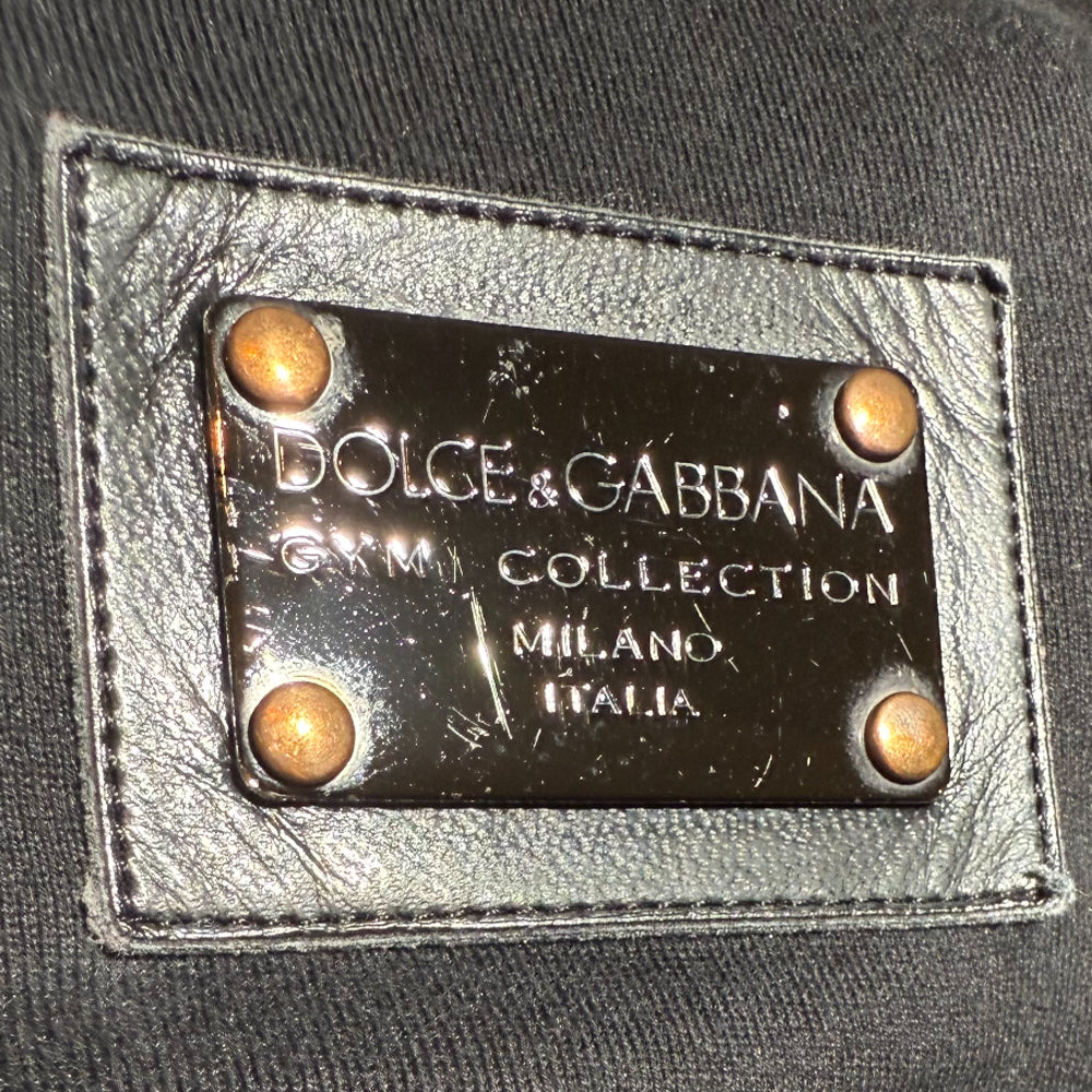 DOLCE & GABBANA Gym Collection Black Vest Size M LHQ1392