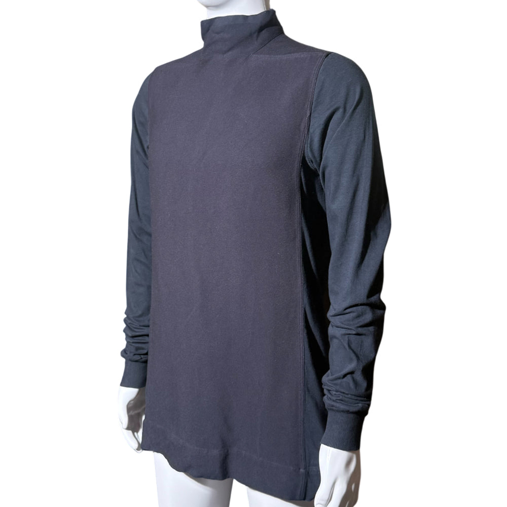 RICK OWENS Navy Long Sleeve Jumper Size M LHQ1393