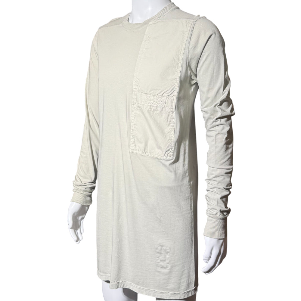 RICK OWENS DRKSHDW Grey Long Sleeve Jumper Size S LHQ1394