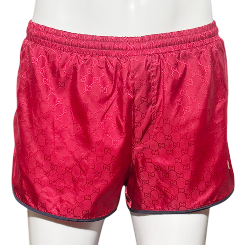 GUCCI Bee Red GG Swim Shorts 32" (GUCCI SIZE 48) LHQ1398