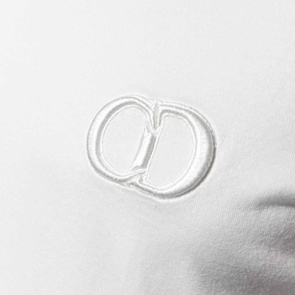 CHRISTIAN DIOR CD White T-Shirt Size M LHQ1399