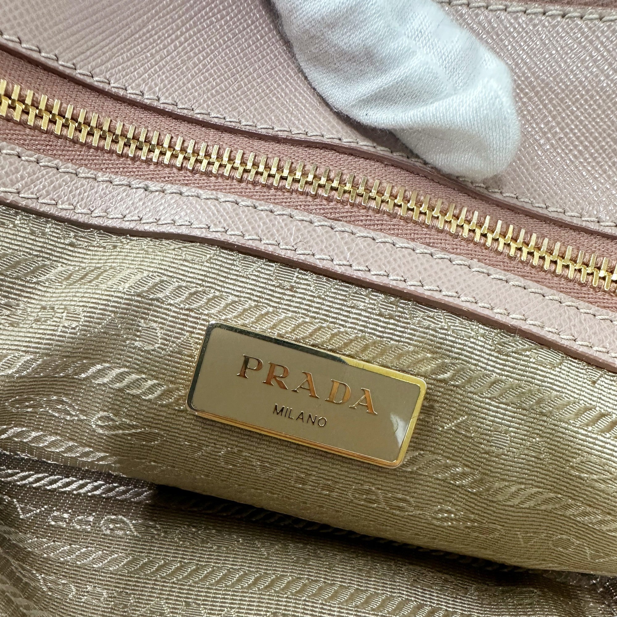 PRADA Borsa a tracolla Cammeo Saffiano Lux LHQ14