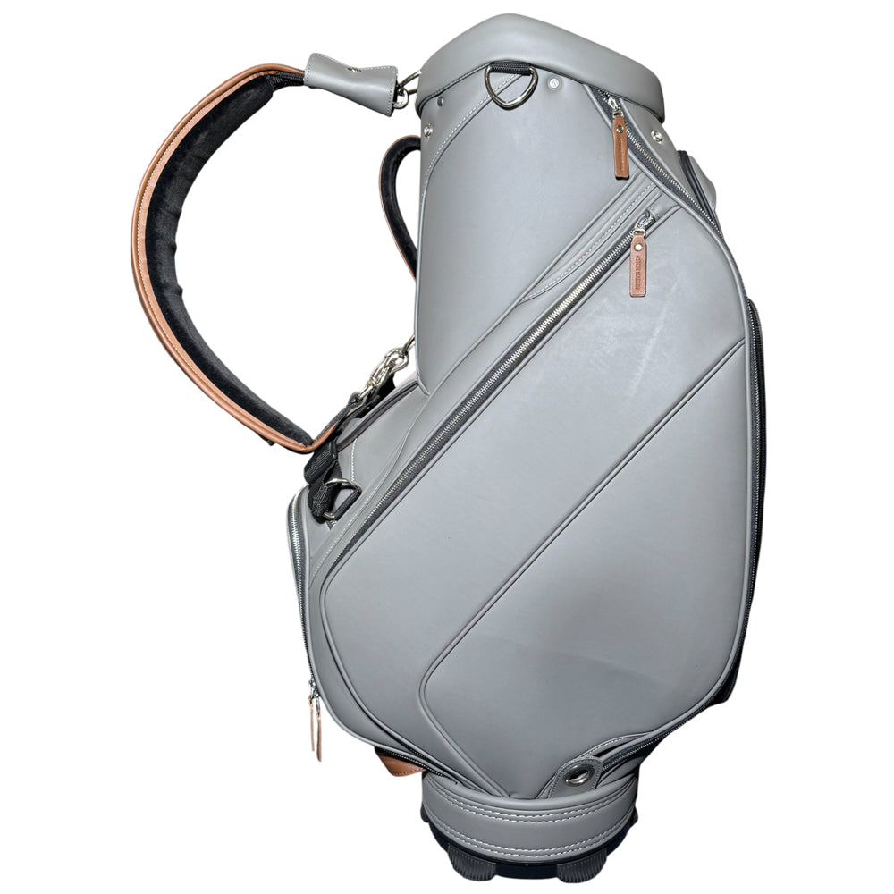 ASTON MARTIN X CALLAWAY DBX Grey Leather Golf Bag With Head Cover LHQ1426