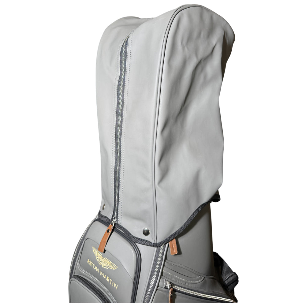 ASTON MARTIN X CALLAWAY DBX Grey Leather Golf Bag With Head Cover LHQ1426