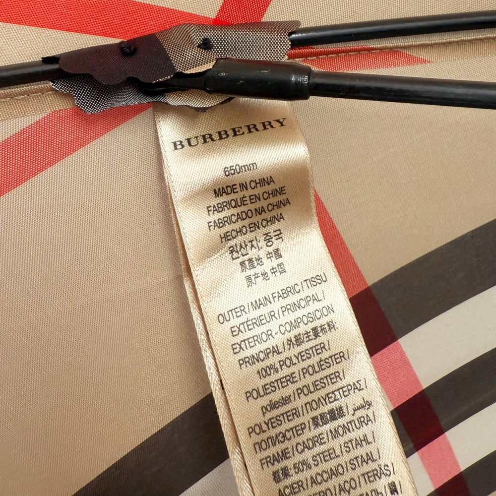 BURBERRY Nova Check Automatic Umbrella LHQ1447
