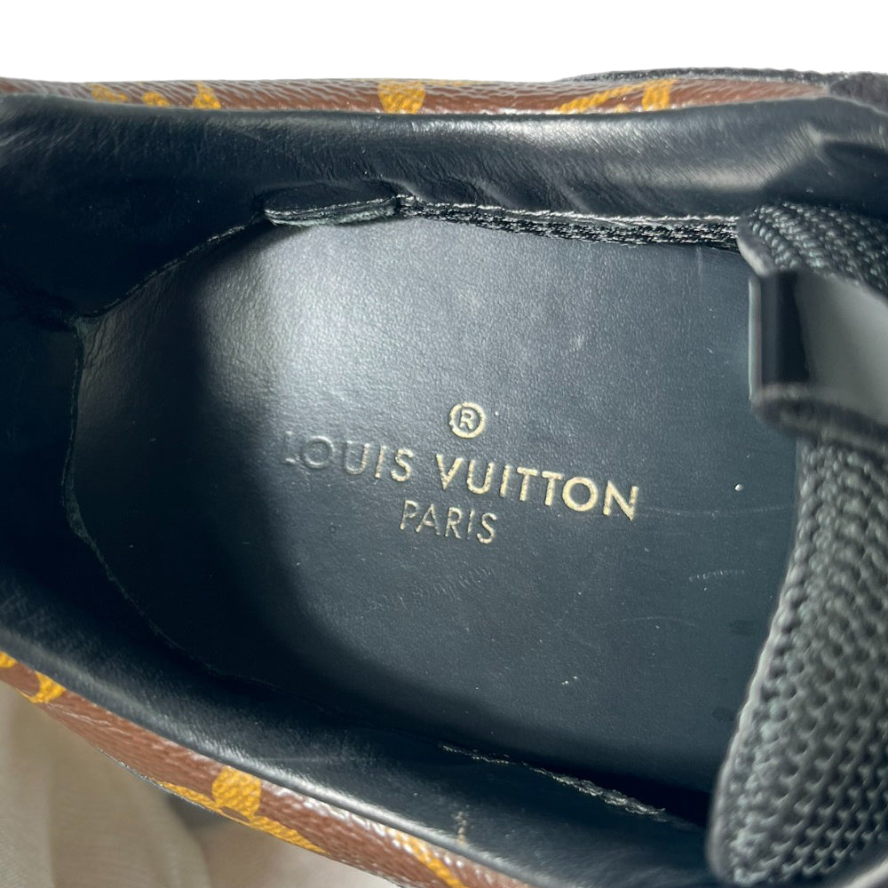 LOUIS VUITTON Damen Runaway Schwarz/Braun Turnschuhe Größe 5.5 UK LHQ145