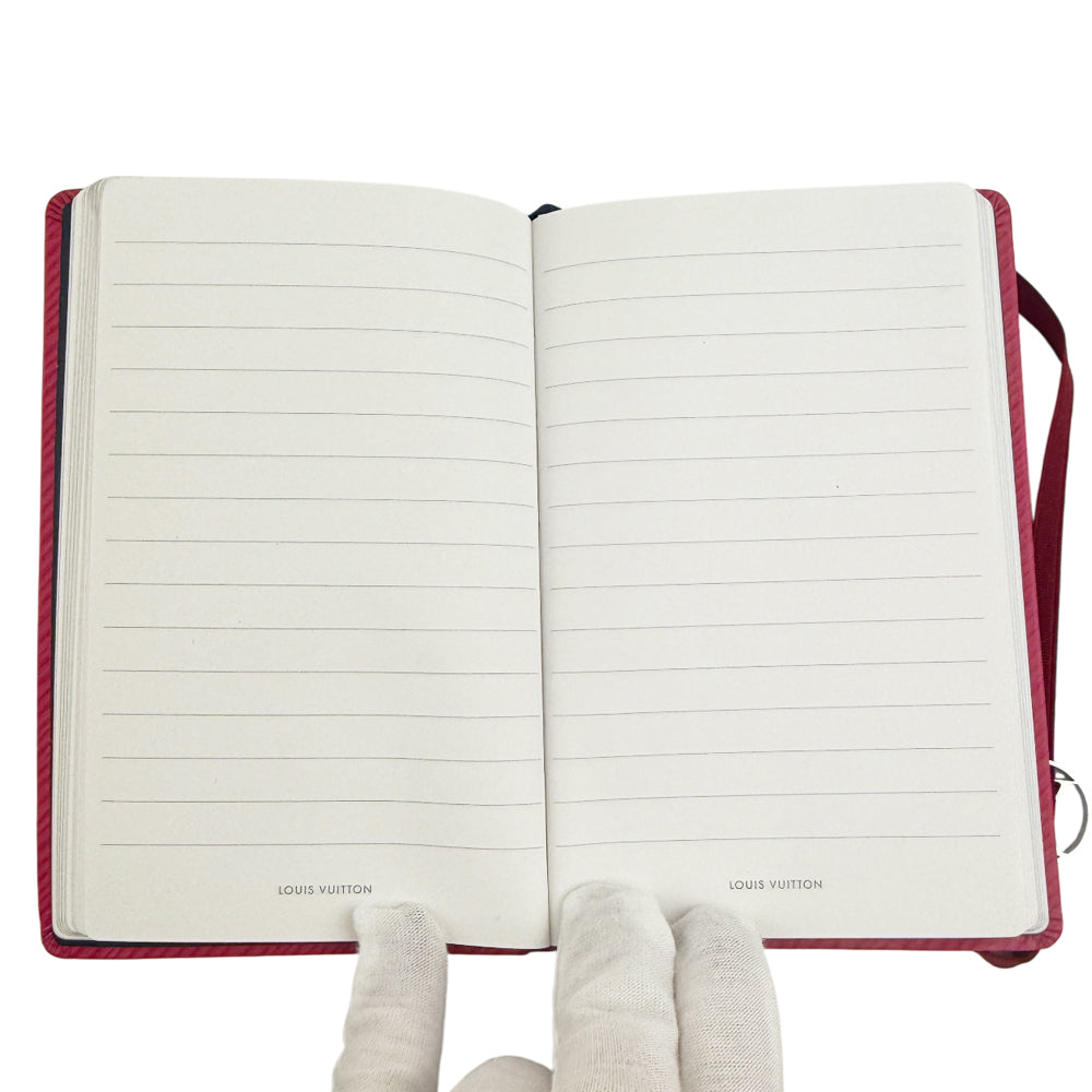 Louis Vuitton Cahier Gustave Pink Epi Leather MM Notebook LHQ1455