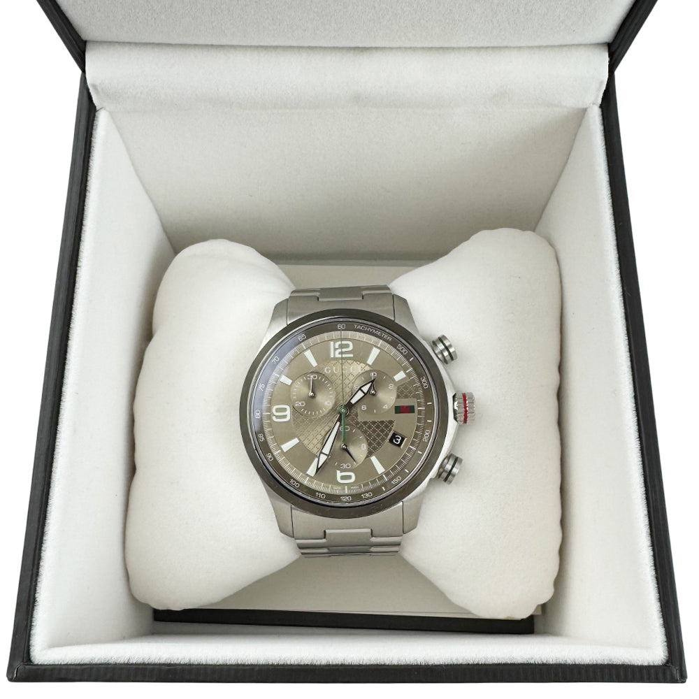 GUCCI Mens Timeless Chronograph Watch LHQ1459