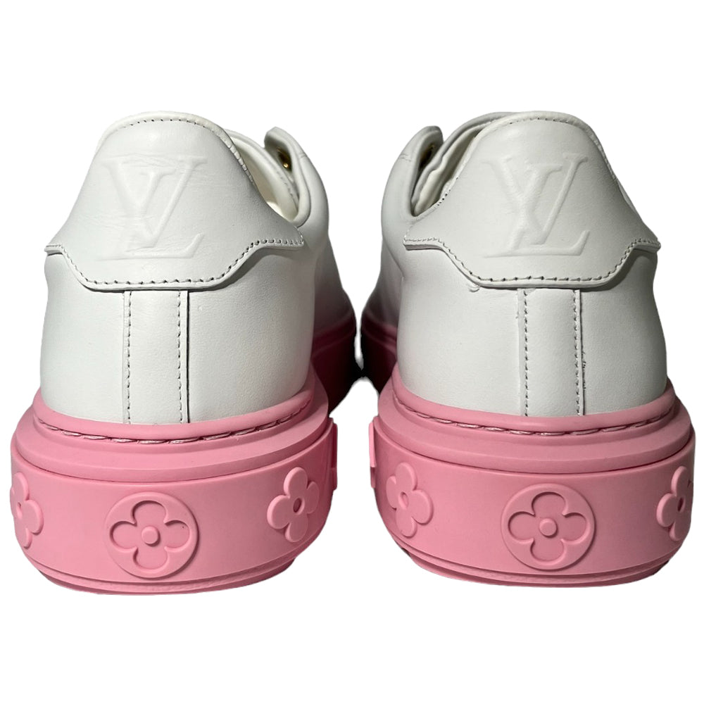 LOUIS VUITTON Zapatillas Mujer Blanco/Rosa Time Out Tallas disponibles: 4.5 UK LHQ146