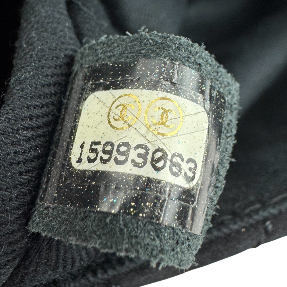 CHANEL CoCo Matelasse Black Leather Shoulder Bag LHQ1467