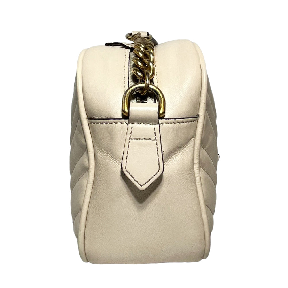 Bolso GUCCI Marmont Mini Matelasse Crema LHQ147