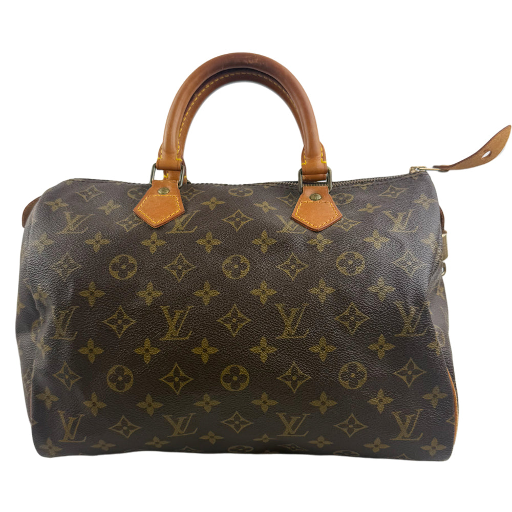 LOUIS VUITTON Speedy 30 Monogram Handbag LHQ1470