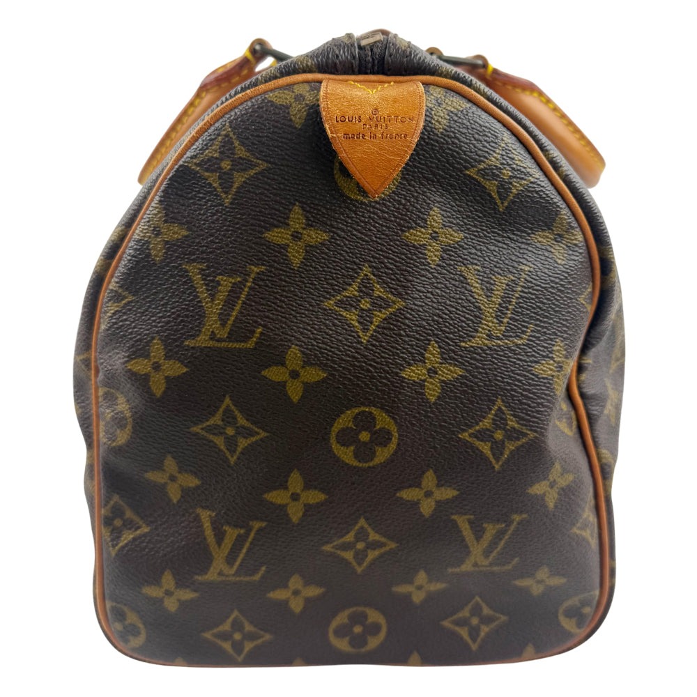 LOUIS VUITTON Speedy 30 Monogram Handbag LHQ1470