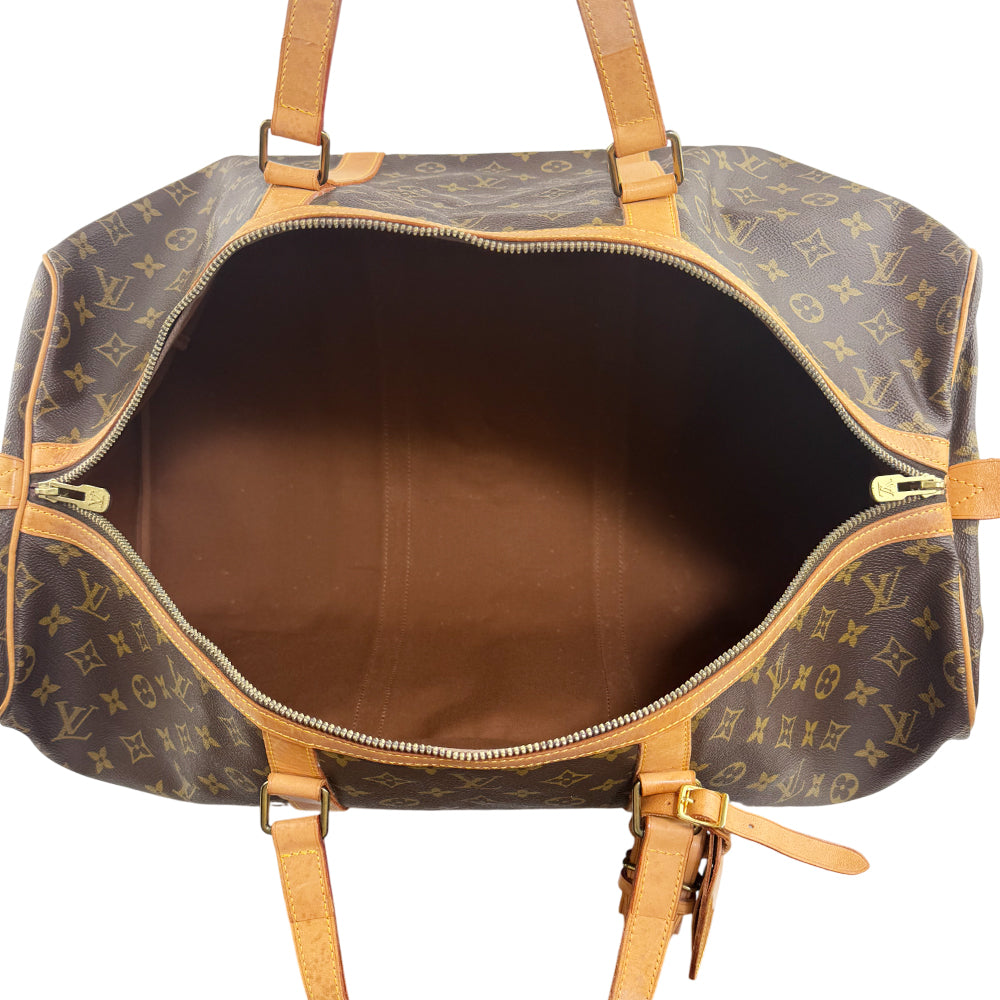 LOUIS VUITTON Sac Souple 55 Monogram Boston Keepall Bag LHQ1476