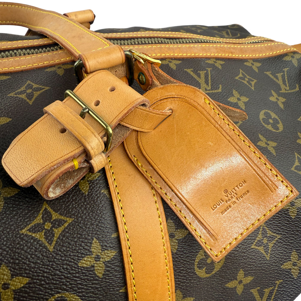 LOUIS VUITTON Sac Souple 55 Monogram Boston Keepall Bag LHQ1476
