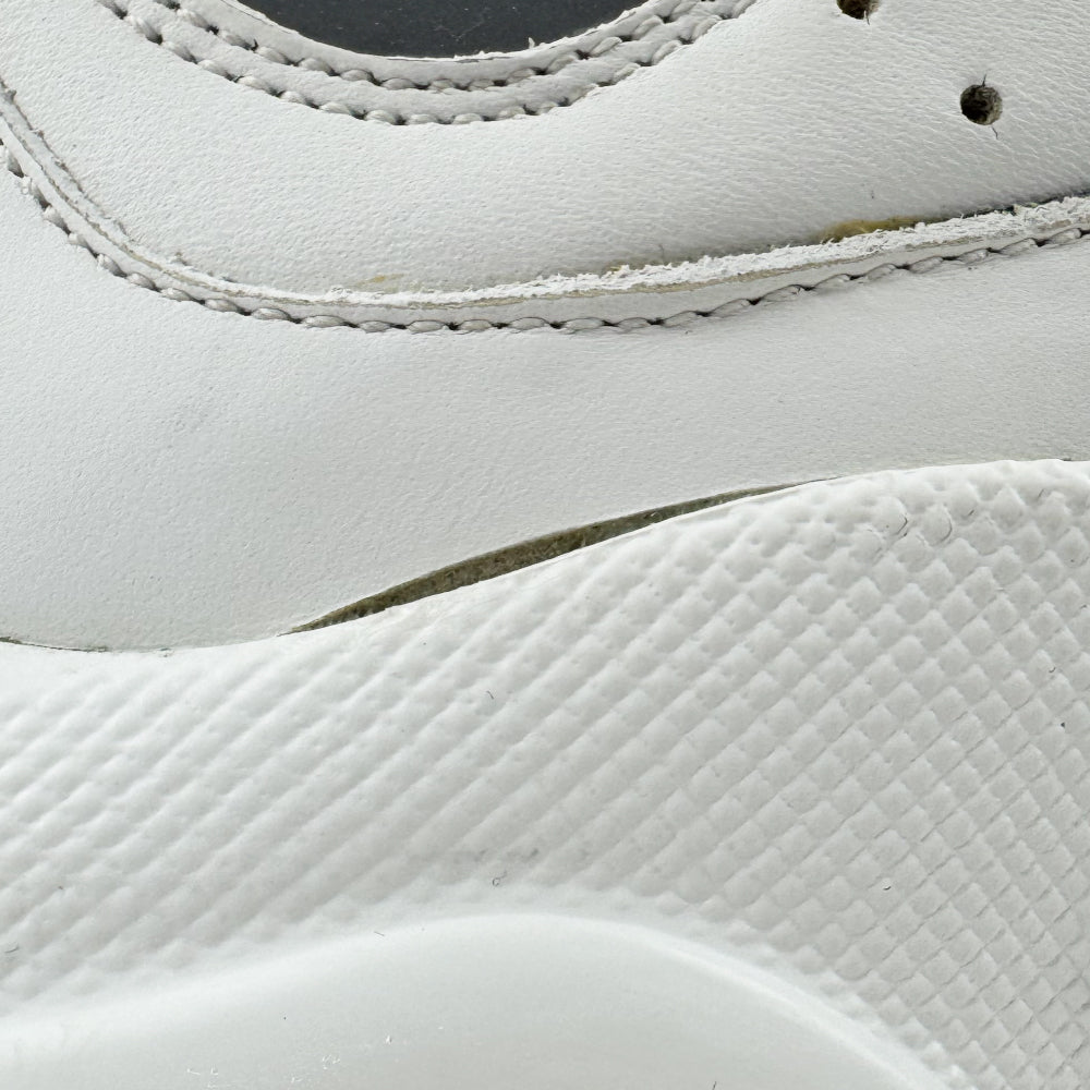 CHRISTIAN DIOR B22 White & Grey Trainers Size 8 UK LHQ1489