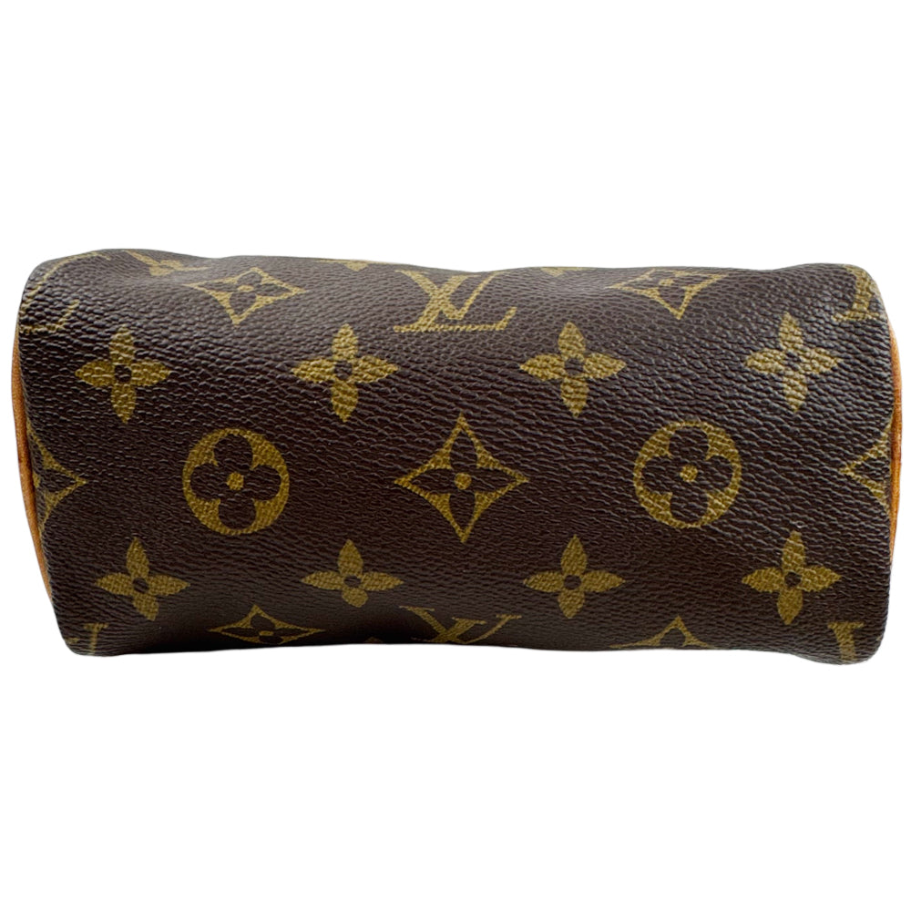 LOUIS VUITTON Mini Nano Speedy Monogram Shoulder Bag LHQ1492