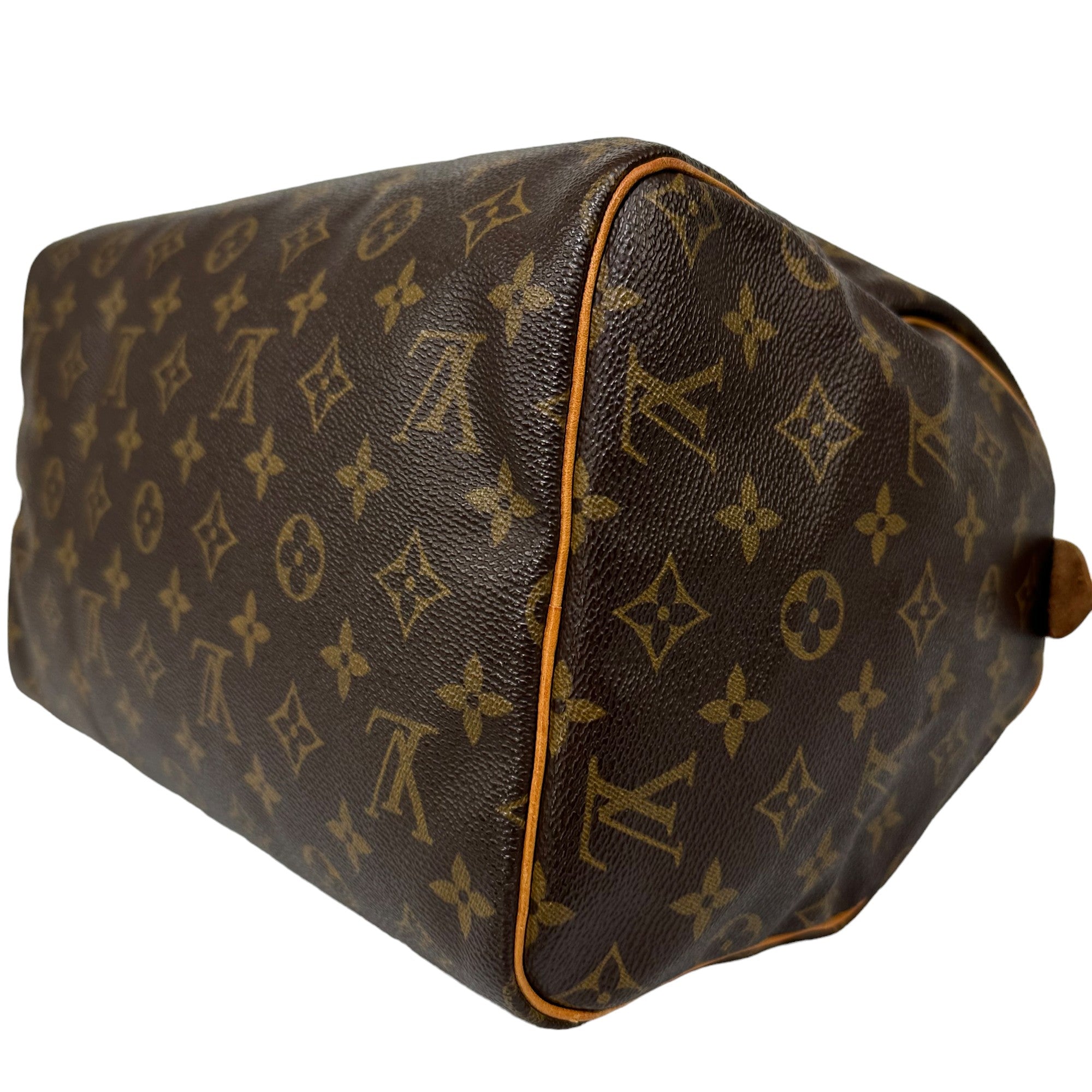 LOUIS VUITTON Speedy 30 Monogram Handbag Boston Bag LHQ15