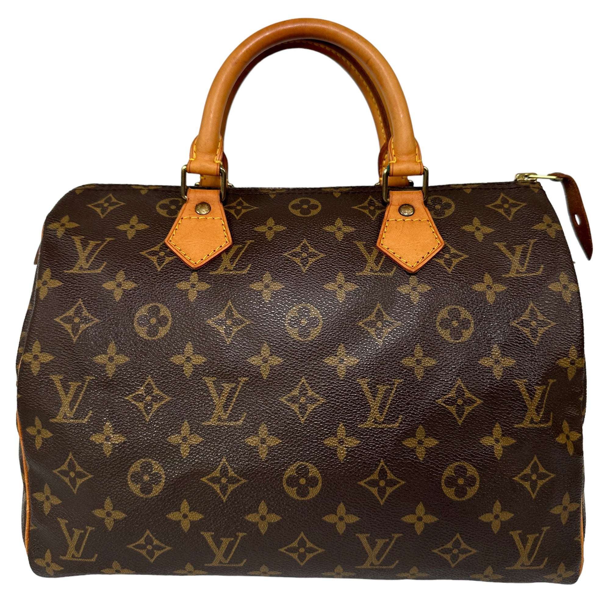 LOUIS VUITTON Speedy 30 Monograma Bolso Boston Bolsa LHQ15