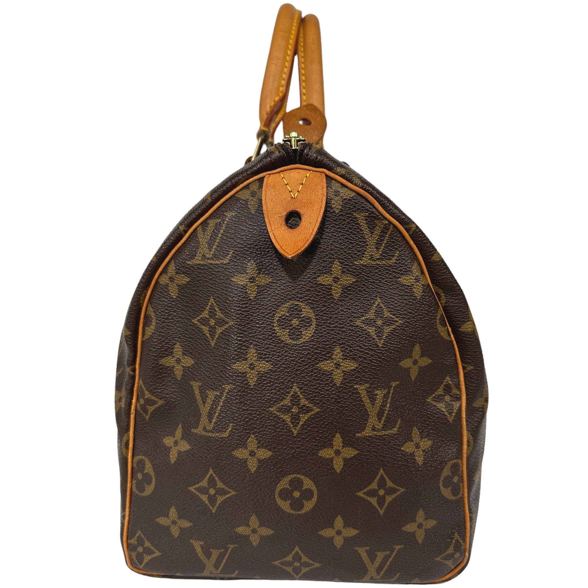 LOUIS VUITTON Speedy 30 Monogram Handbag Boston Bag LHQ15