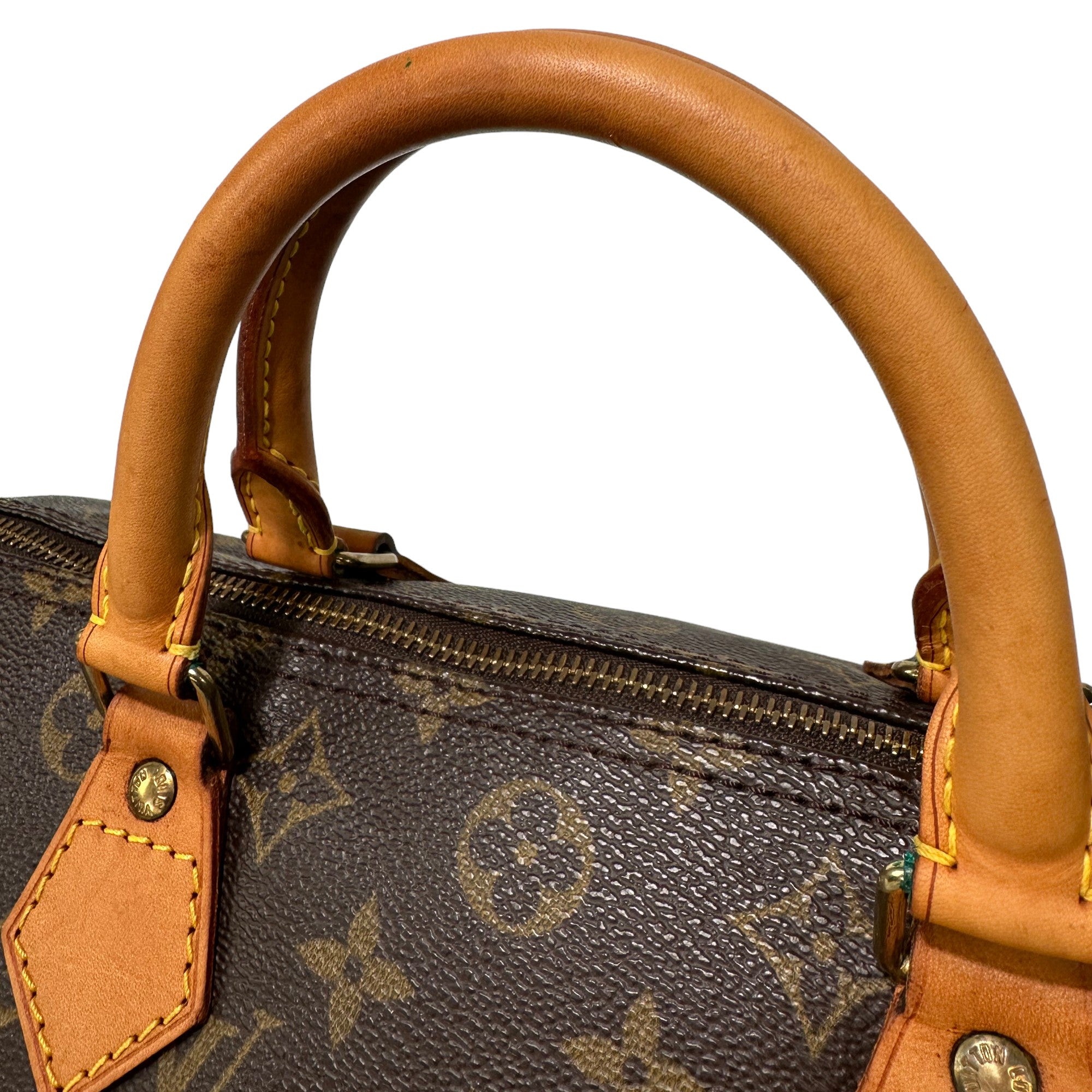 LOUIS VUITTON Speedy 30 Monogram Handbag Boston Bag LHQ15