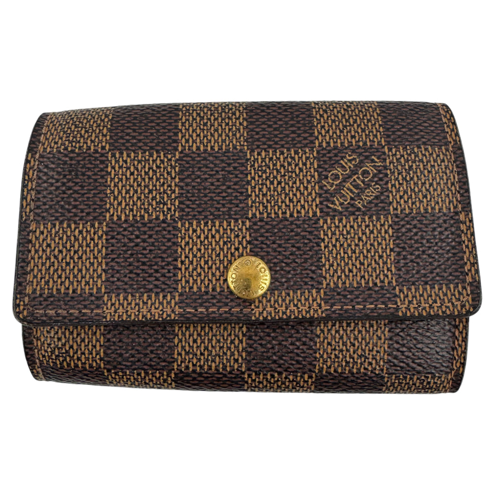 LOUIS VUITTON Damier Ebene 6 Key Holder LHQ1502