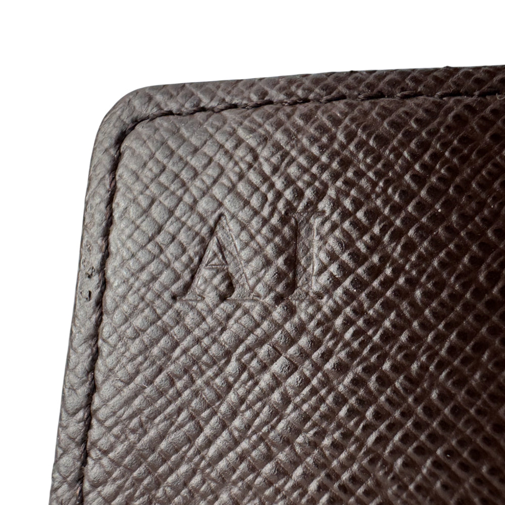 LOUIS VUITTON Damier Ebene 6 Key Holder LHQ1502