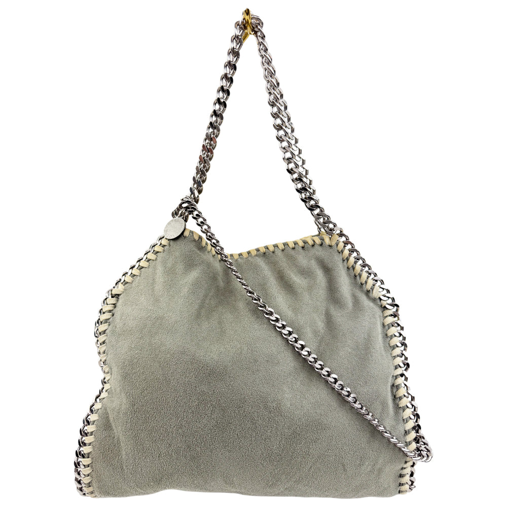 STELLA McCARTNEY Falabella Grey Chain Shoulder Bag LHQ1513