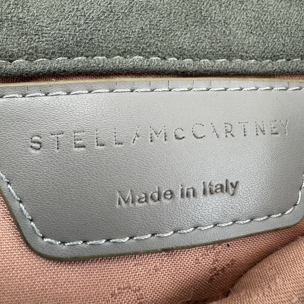 STELLA McCARTNEY Falabella Grey Chain Shoulder Bag LHQ1513