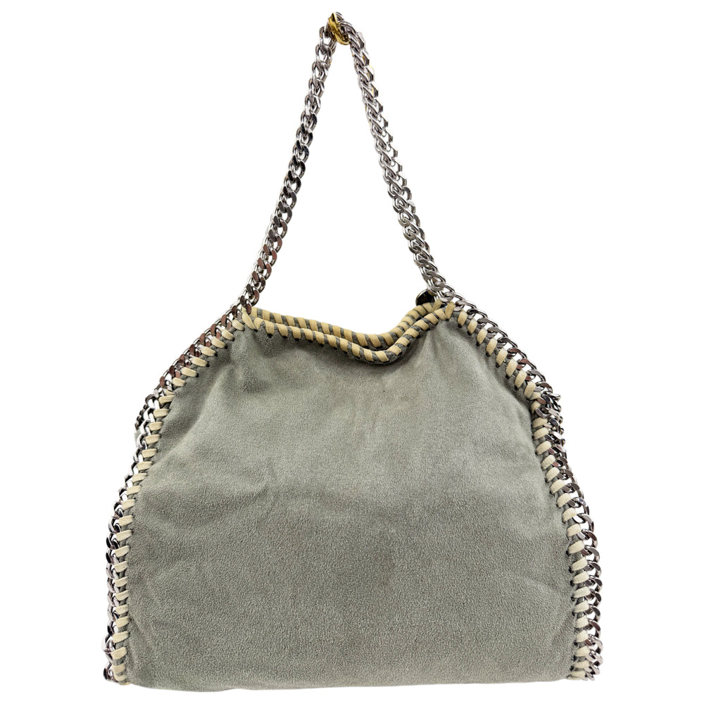 STELLA McCARTNEY Falabella Grey Chain Shoulder Bag LHQ1513