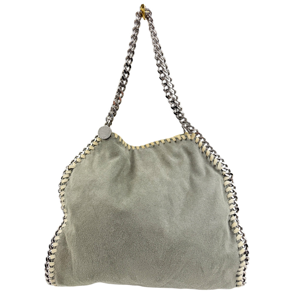 STELLA McCARTNEY Falabella Grey Chain Shoulder Bag LHQ1513