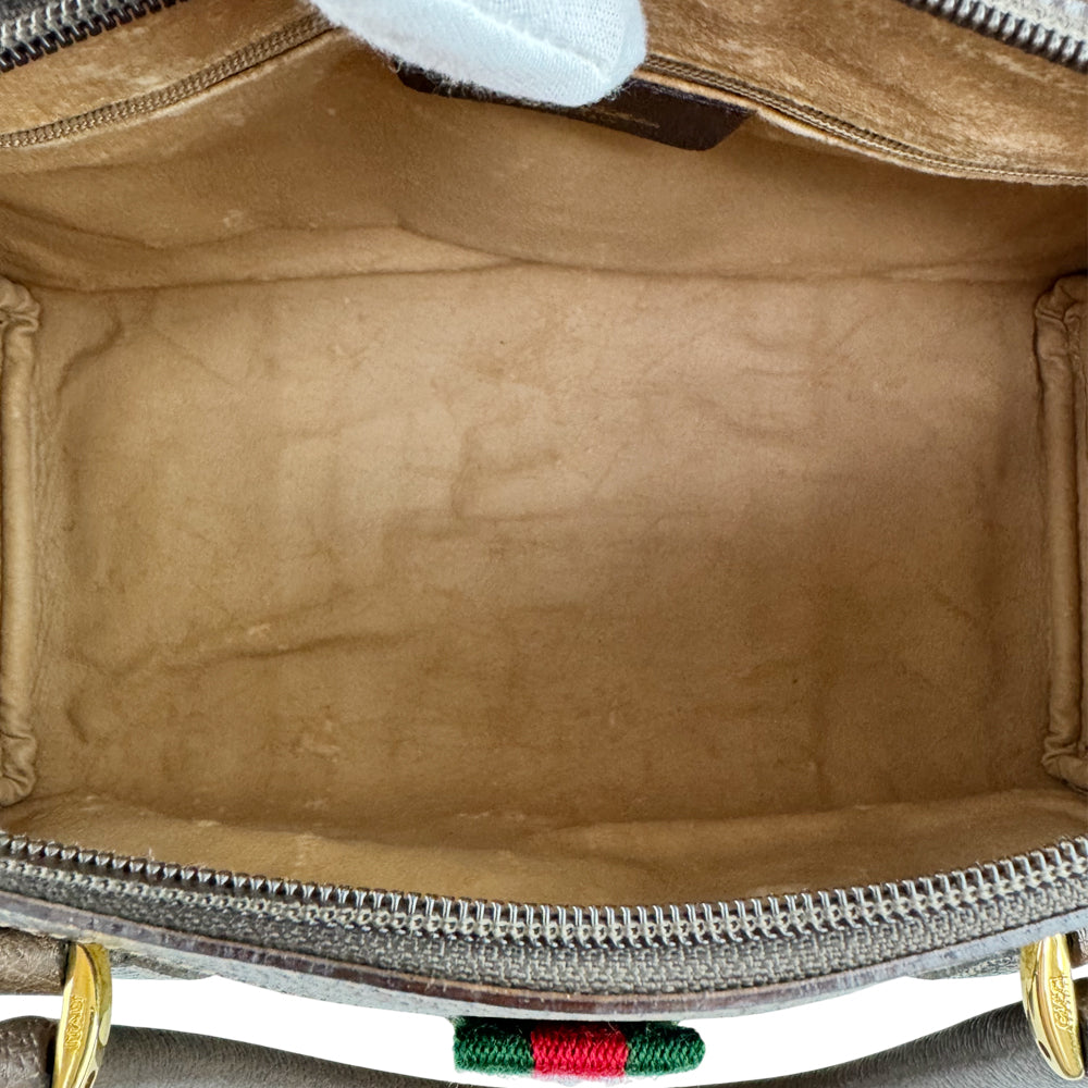 GUCCI Sherry Line Boston Bag LHQ1520